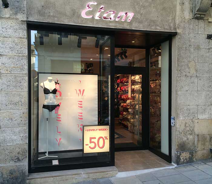 Magasin Etam à Périgueux